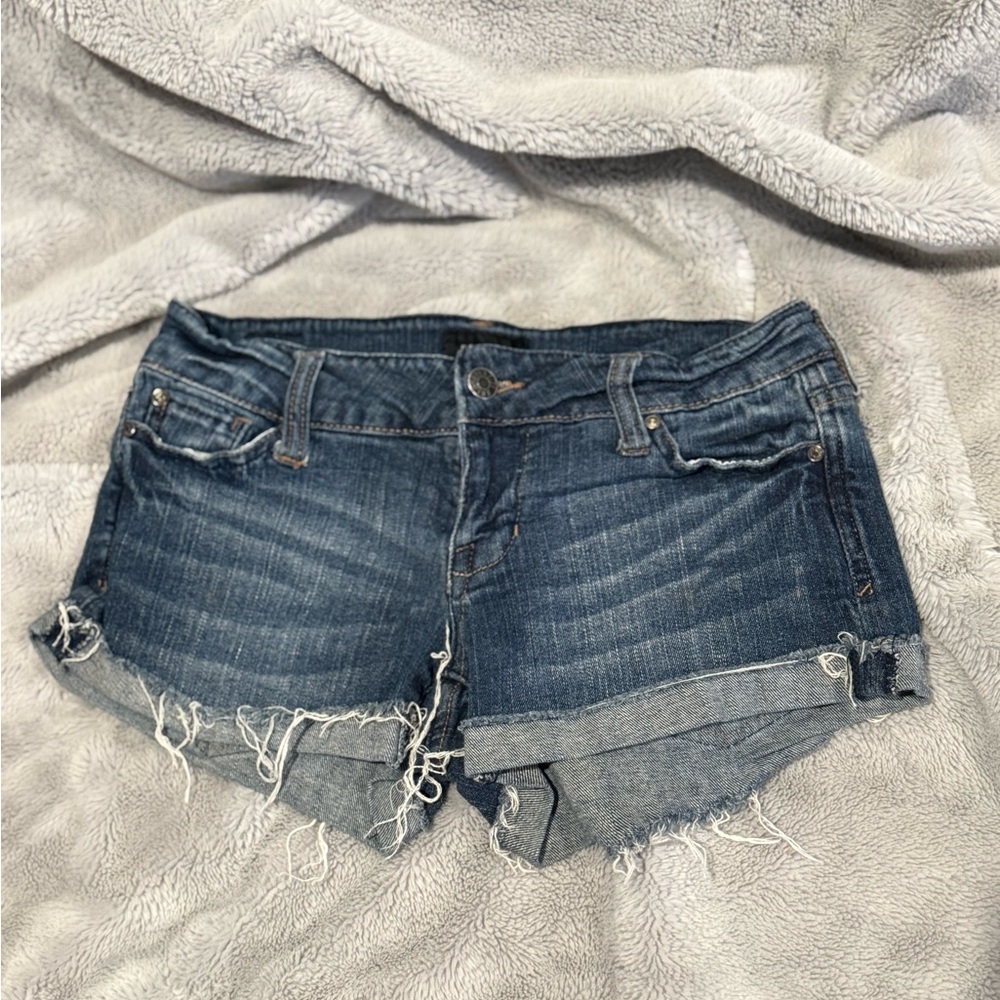 Celebrity Pink Distressed Denim Jean Shorts